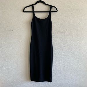 Tight Black Fitted Pencil Dress (Zara, XS)